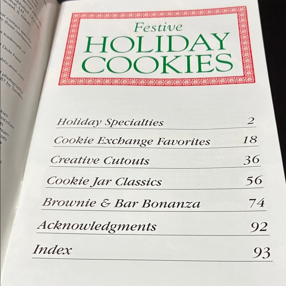 Treasury of Christmas Recipe cookBook Set